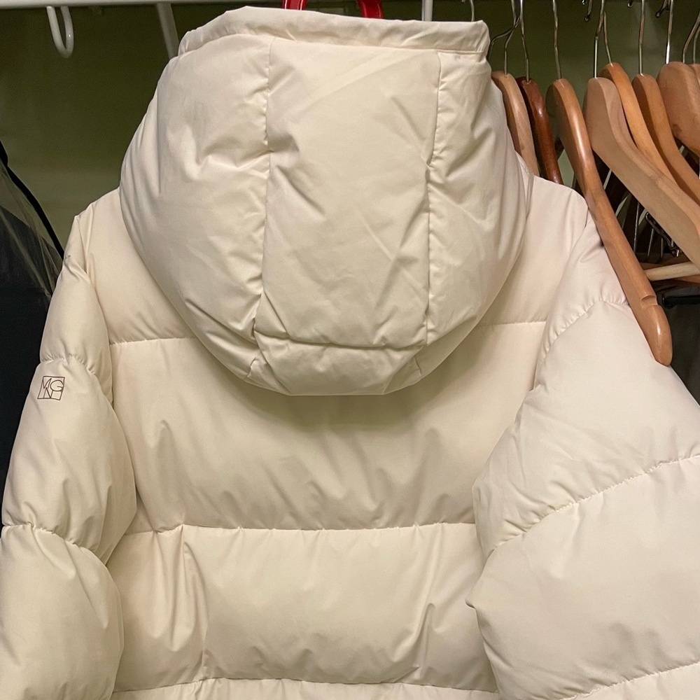 Mango Off-White Puffer Jacket - Picture 3 of 10